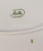 Melitta vintage gyümölcsleveses tál és kínáló, jelzett, hibátlan, 33x23 cm