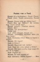 Vadnai László: 
Hacsek és Sajó. III. sorozat. [Kabaréjelenetek.]
Budapest, [1933]. A Reggeli Újság...