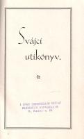 Svájci útikönyv.
(Wien), [1927-1931 között]. Druck Herold. 93 + [3] p. + 1 melléklet (hibajegyzék)....