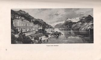 Svájci útikönyv.
(Wien), [1927-1931 között]. Druck Herold. 93 + [3] p. + 1 melléklet (hibajegyzék)....