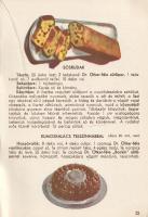 100 sütemény recept.
(Budapest), [1947]. (Dr. Ötker A. Kft. - Révai-nyomda). 48 p.
Oldalszámozáson...