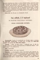 100 sütemény recept.
(Budapest), [1947]. (Dr. Ötker A. Kft. - Révai-nyomda). 48 p.
Oldalszámozáson...
