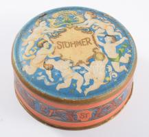cca 1920 Stühmer csokoládés karton doboz, d: 10,5 cm