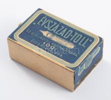 cca 1930 Évszázad toll tollhegy reklámos doboz, tartalommal