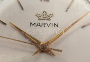 Marvin mechanikus karóra, szíj nélkül, kis karccal, működik, d:32 mm