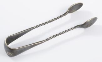 Christofle cukorfogó, jelzett, h:11 cm