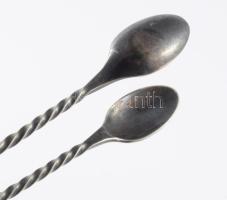 Christofle cukorfogó, jelzett, h:11 cm