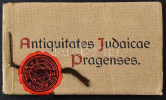 Antiquitates Judaicae Pragenses / Prága zsidó emlékei - füzet 25 lappal. M. Schulz S.A. (Prague) / J...