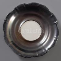 Waldershof antik ezüstözött 14 részes teás készlet. Jelzett, kopással, tejkiöntő nélkül, egy extra B...