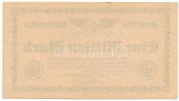 Német Birodalom / Weimari Köztársaság / Német Birodalmi Vasút 1923. 1.000.000M "C 645913" ...