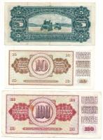 Jugoszlávia 1965. 5D + 1968. 10D + 1978. 100D T:AU-F
Yugoslavia 1965. 5 Dinara + 1968. 10 Dinara + ...