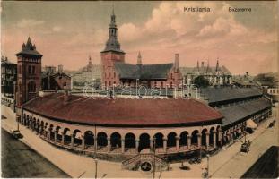 Oslo, Christiania, Kristiania; Bazarerne / bazaars (glue marks)