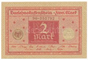 Németország / Weimari Köztársaság 1920. 2M "90 050792" T:UNC,AU Germany / Weimar Republic 1920. 2 Mark "90 050792" C:UNC,AU Krause 59.