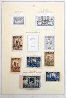 Hagyaték: postatiszta modern magyar gyűjteményrész és vegyes jugoszláv gyűjteményrész 1-1 nagy berakóban továbbá előnyomott lengyel album 1945-1954 kevés bélyeggel