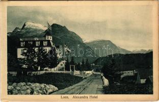 Loen, Alexandra Hotel (glue marks)