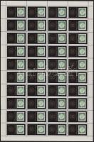 1980 Bélyegmúzeum hajtott teljes ív