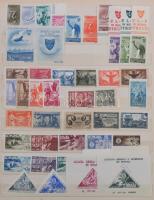 Románia tartalmas gyűjtemény a klasszikusoktól 1947-ig jó értékekkel, sorokkal, blokkokkal, kisívekk...