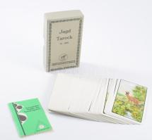 Piatnik Jagd Tarock (vadász tarokk) kártya, 56 lapos (komplett), eredeti dobozában, német nyelvű leírással, jó állapotban