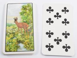 Piatnik Jagd Tarock (vadász tarokk) kártya, 56 lapos (komplett), eredeti dobozában, német nyelvű leí...