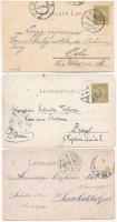 Budapest - 5 db RÉGI (1905 előtti) város képeslap, közte 1 litho