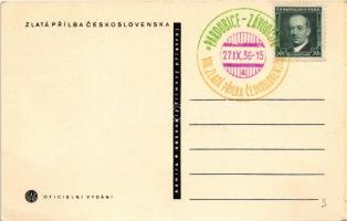 1936 Pardubice, Pardubitz; VIII. Zlatá Prilba Ceskoslovenska / motor race + So. Stpl (EK)