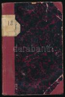 Kiss Pál: Versek. Makó, 1899, (Gaál László-ny.), 117 p. Egyetlen kiadás. Átkötött félvászon-kötésben...