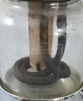 cca 1920/30 Orion kéttartályos elektromos kávéfőző, vezeték nélkül, m: 33 cm