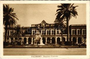 Palermo, Stazione Centrale / railway station, tram