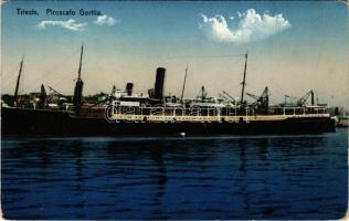 Trieste, Trieszt; Piroscafo "GORITIA" / steamship