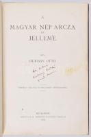 Herman Ottó: A magyar nép arcza és jelleme. Bp., 1902., Kir. M. Természettudományi Társulat,(Hornyán...