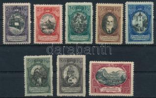 Liechtenstein 1921 Forgalmi sor Mi 53-60 (Mi EUR ** 850.-)