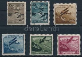 Liechtenstein 1930 Légiposta sor Mi 108-113 (Mi EUR ** 600.-)