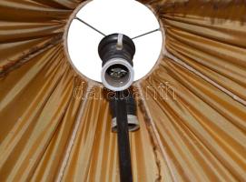 Antik japán porcelán asztali lámpa, benne hosszú szerelékkel, lámpa m: 75 cm, teljes m: 175 cm /// K...