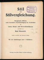 Kimmich, Karl: Stil und Stilvergleichung. Kurzgefasste Stillehre unter besonderer Berücksichtigung d...