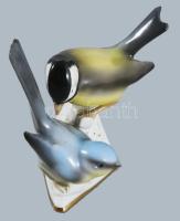 Gerold madár figura, jelzett, hibátlan, m: 12 cm