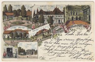 1899 Pöstyénfürdő Litho
