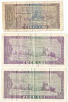 Románia 1966. 5L + 10L T:F Romania 1966. 5 Lei + 10 Lei C:F Krause P#93, P#94