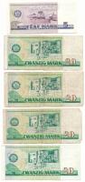 Német Demokratikus Köztársaság 1975. 5M + 20M (4x) T:F
German Democratic Republic 1975. 5 Mark + 20...
