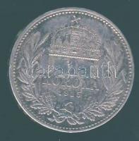 1915. 1K Ag "Ferenc József" T:2-