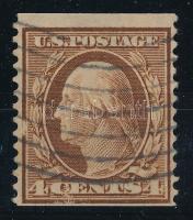 USA 1908/1910 Forgalmi bélyeg 12-es fogazással Mi 165G (Scott 354) (Mi EUR 220.-)
