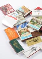 Vegyes gyufásdobozok, tartalommal