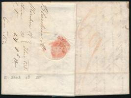 1832 Levél 10kr portóval "Fünfkirchen" - Steyr