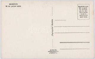 Munkács, Mukacheve, Mukachevo, Mukacevo; M. kir. polgári iskola / school