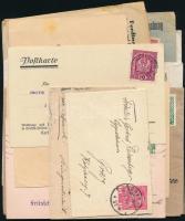 Ausztria 20 db küldemény régiekkel, jobbakkal