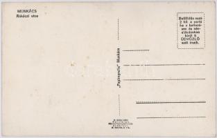 Munkács, Mukacheve, Mukachevo, Mukacevo; Rákóczi utca, Schönfeld Henrik, Sternberg, Kovács Gyula, Ka...