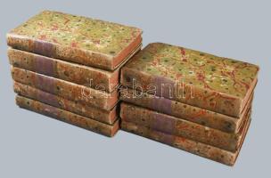 Kazinczy Ferencz: - - munkáji. Szép literatúra. I-IX. Kötet (Teljes, mindegyik kötet címképpel együt...