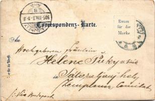 1905 Wien, Vienna, Bécs XXIII. Liesing, Brauhaus / brewery, beer factory, shop of Jacob Speiser (fl)