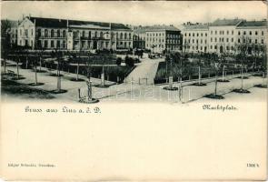 Linz a. Donau, Marktplatz. Edgar Schmidt / market square (EM)