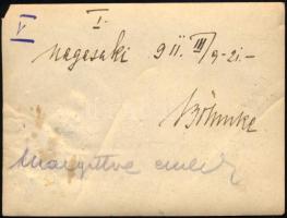 1911 Nagaszaki, japán nők és kisgyermek, a hátoldalon magyar feliratozott fotó, apró sarokhiánnyal, ...