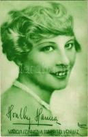 Honthy Hanna. Városi Színház, A biarritzi Vénusz. A Színházi Élet melléklete. Rozgonyi felvétele / Hungarian actress (fa)